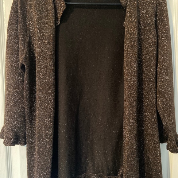 Brown sparkling cardigan - Picture 1 of 1